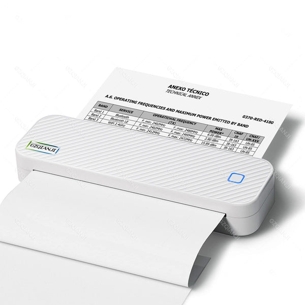 A4 Thermal Portable Mini Office Bluetooth Printer