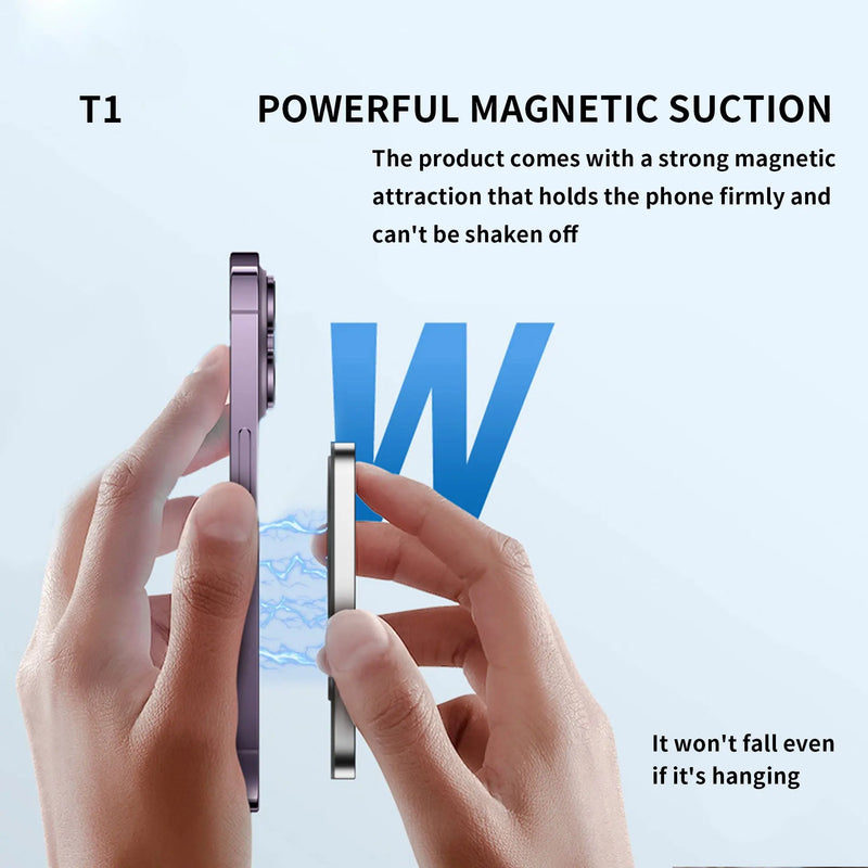 Magnetic Cell Phone Vlog Self Timer Monitor Screen Using Rear Camera