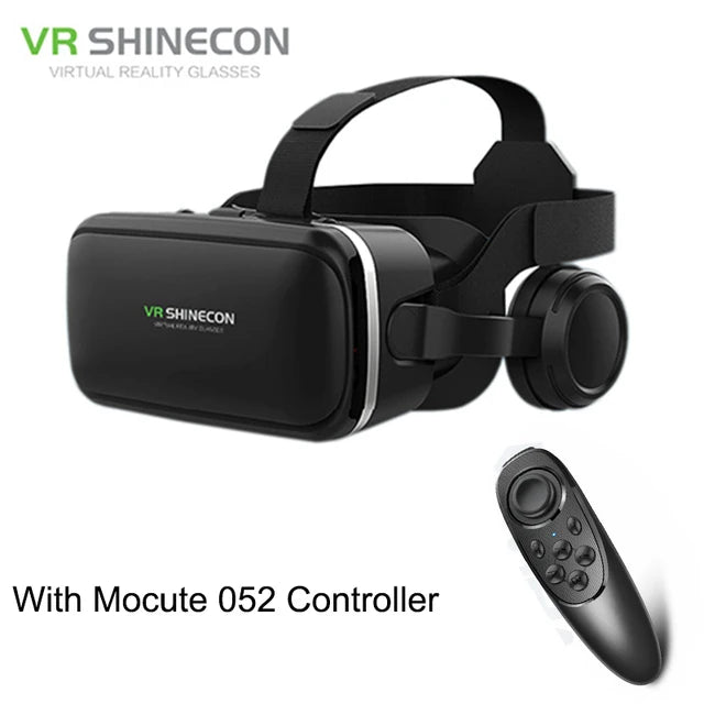 VR 6.0 Headphone Version 3D Virtual Reality Stereo Helmet