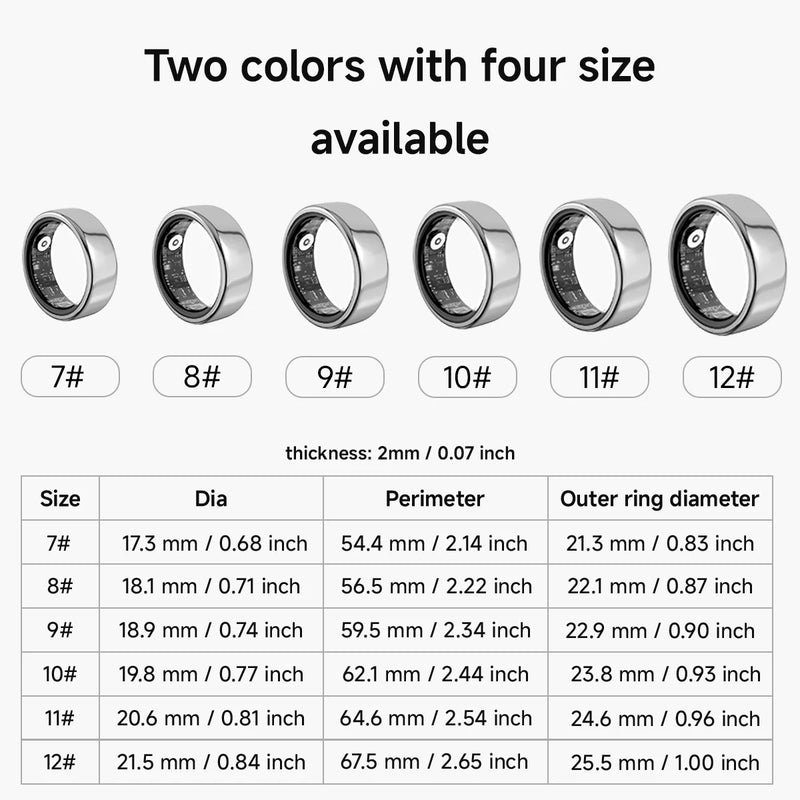 New Smart Ring Multi-sport Modes
