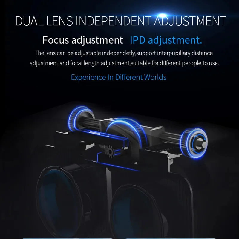 VR 6.0 Headphone Version 3D Virtual Reality Stereo Helmet