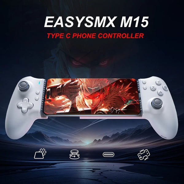 Mobile Phone Gamepad Type C Hall Mechanical Controller