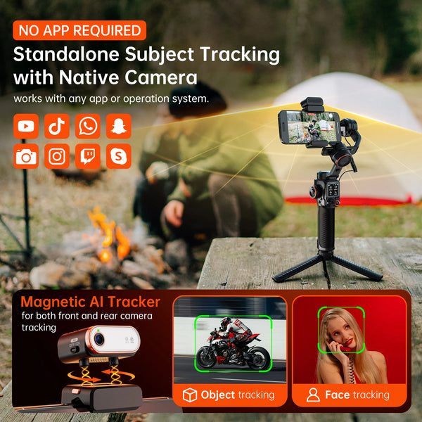 iSteady M7 Smartphone Stabilizer Ai Face Tracking