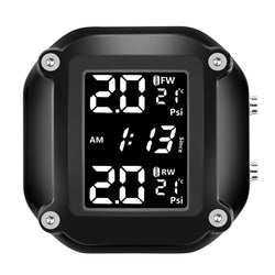 Motorcycle Tire Pressure Monitor Solar Detection System High Precision