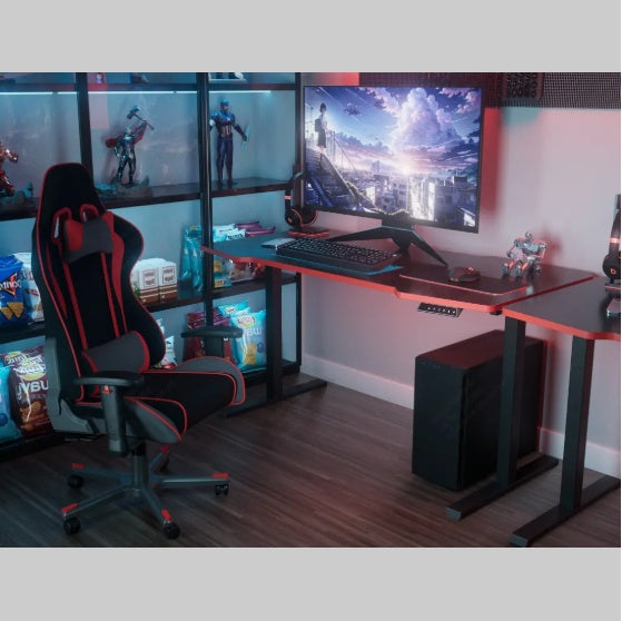 Electric Standing Desk Whole Piece Adjustable Height Desk Home Office